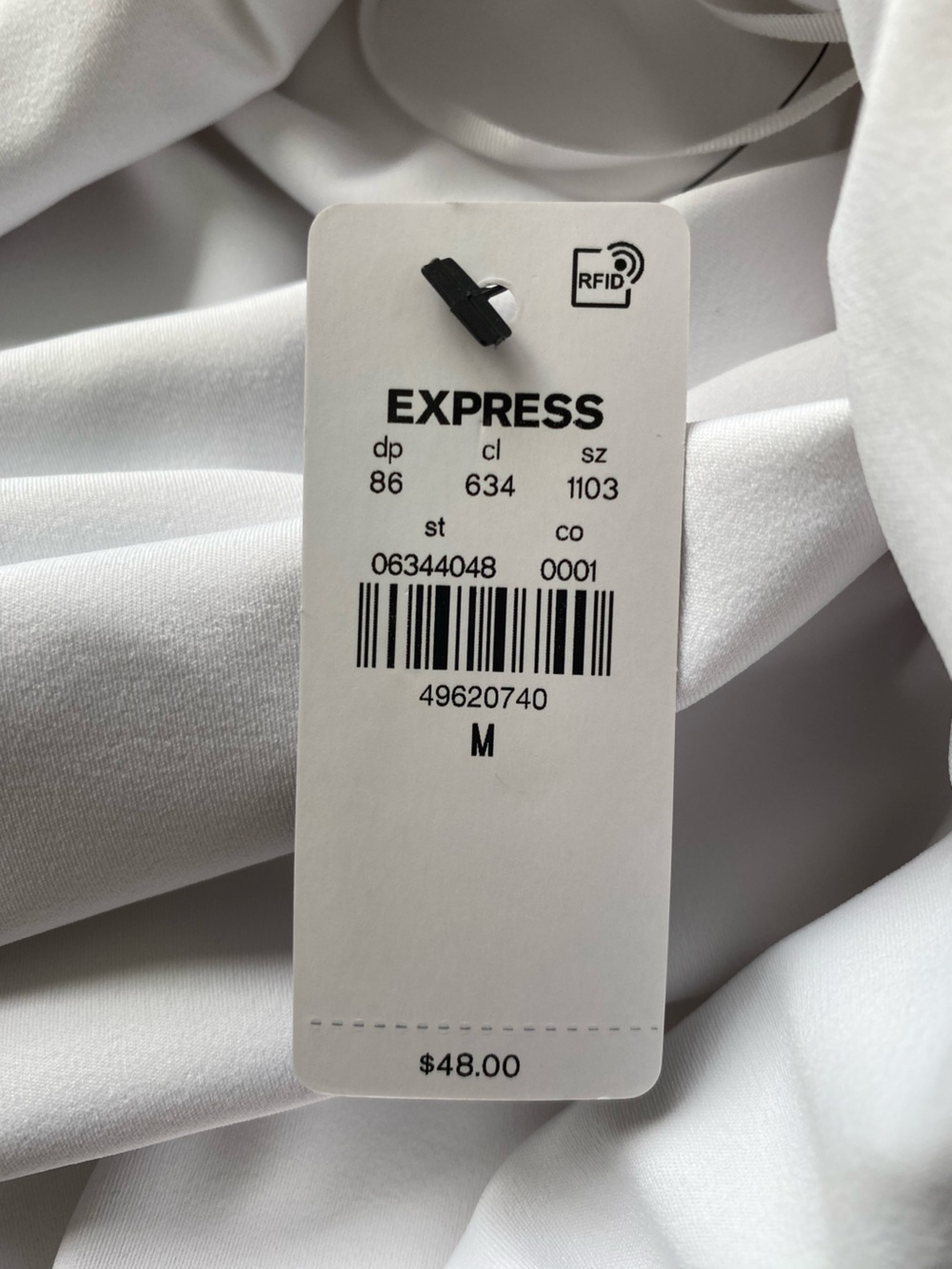 Express Body Compression Off Shoulder Top - Picture 4 of 6